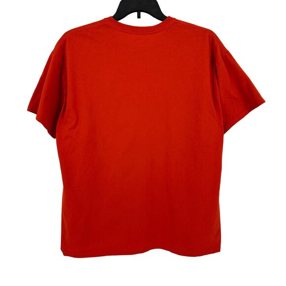 NFL Team Apparel Denver Broncos Colorado T Shirt Mens Size XL Orange BLue - Picture 3 of 4